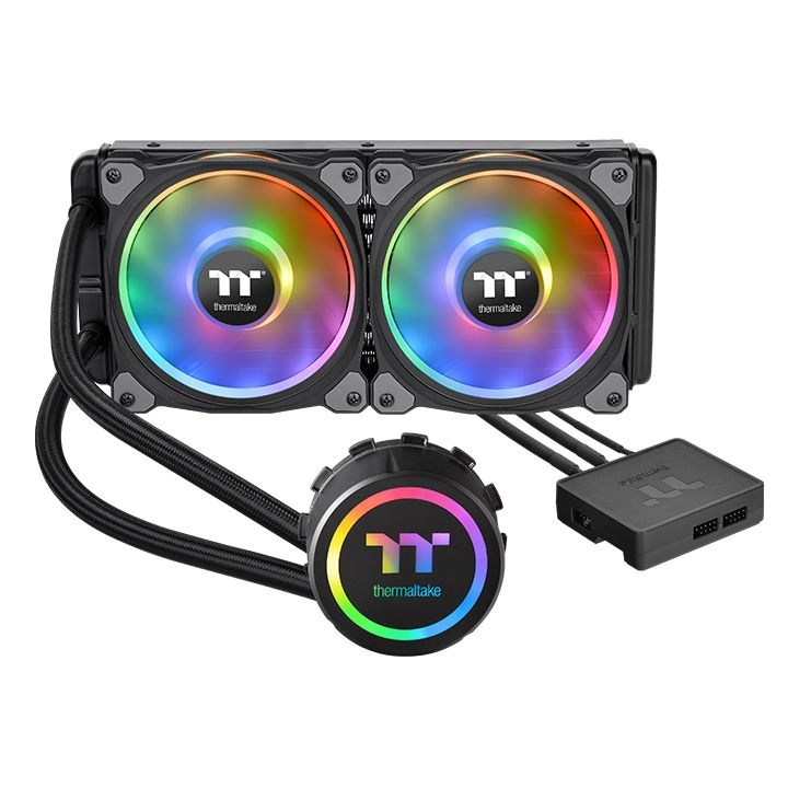 Купить Система жидкостного охлаждения Thermaltake Floe DX RGB 240 TT Premium Edition (CL-W255-PL12SW-A) - фото 1