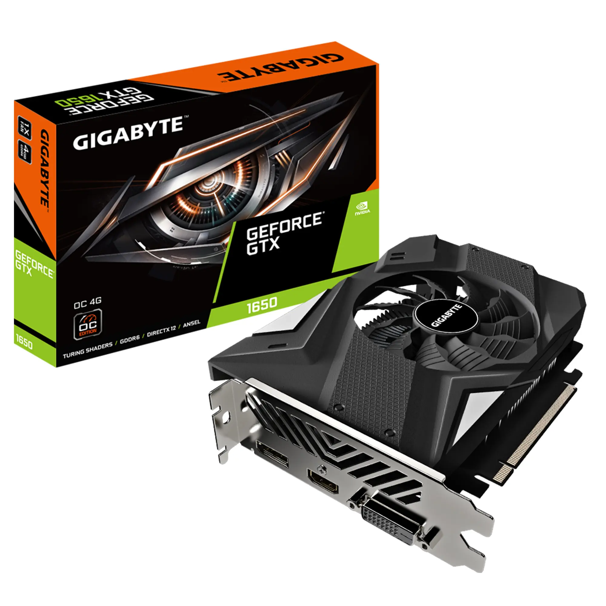 Купить Видеокарта GIGABYTE Nvidia GeForce GTX 1650 D6 OC 4G rev. 2.0 - фото 7