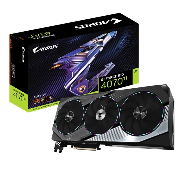 Купить Видеокарта GIGABYTE AORUS GeForce RTX 4070 Ti ELITE 12G - фото 9