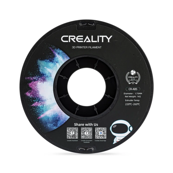 Купить ABS Filament (пластик) для 3D принтера CREALITY 1кг, 1.75мм, серый - фото 3