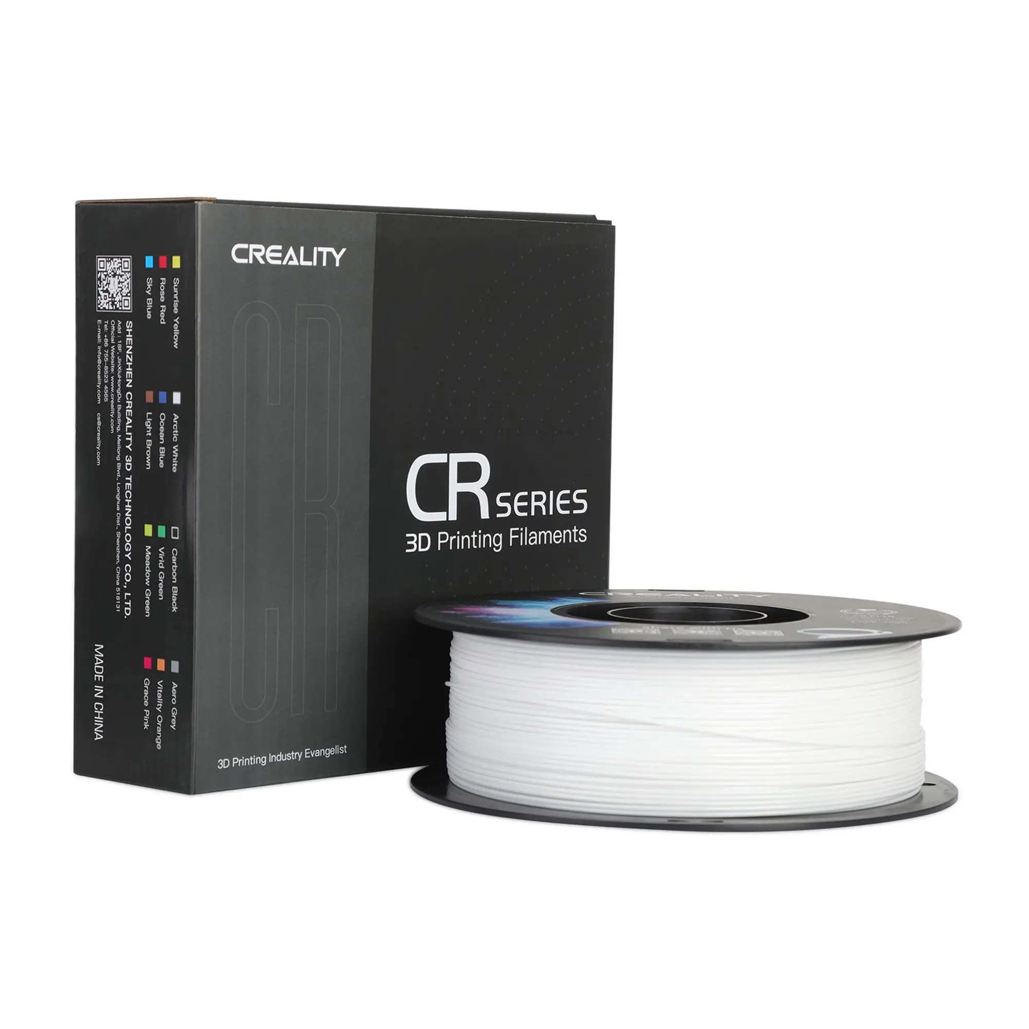 Купить PETG Filament (пластик) для 3D принтера CREALITY 1кг, 1.75мм, белый - фото 4