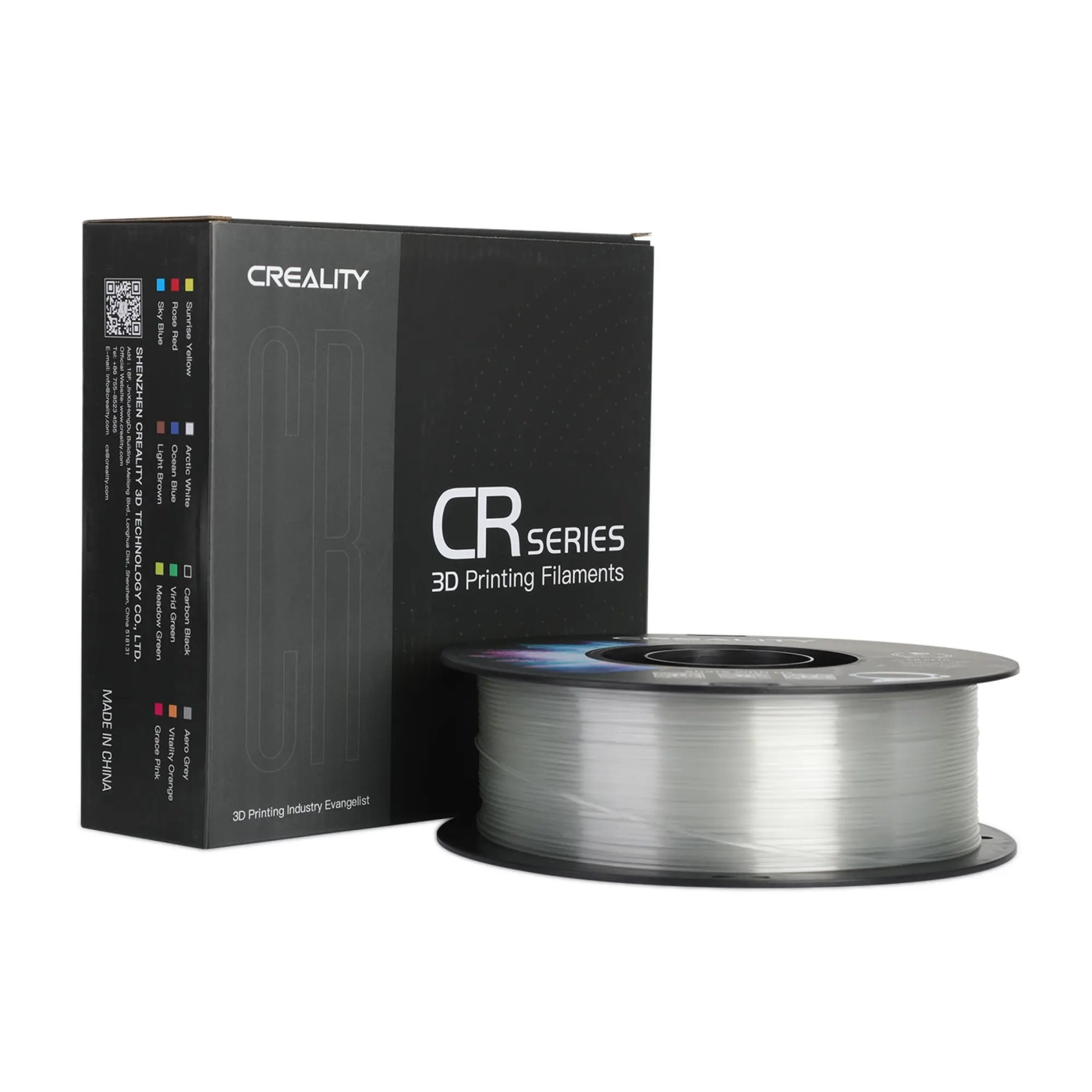 Купить PETG Filament (пластик) для 3D принтера CREALITY 1кг, 1.75мм, прозрачный - фото 5