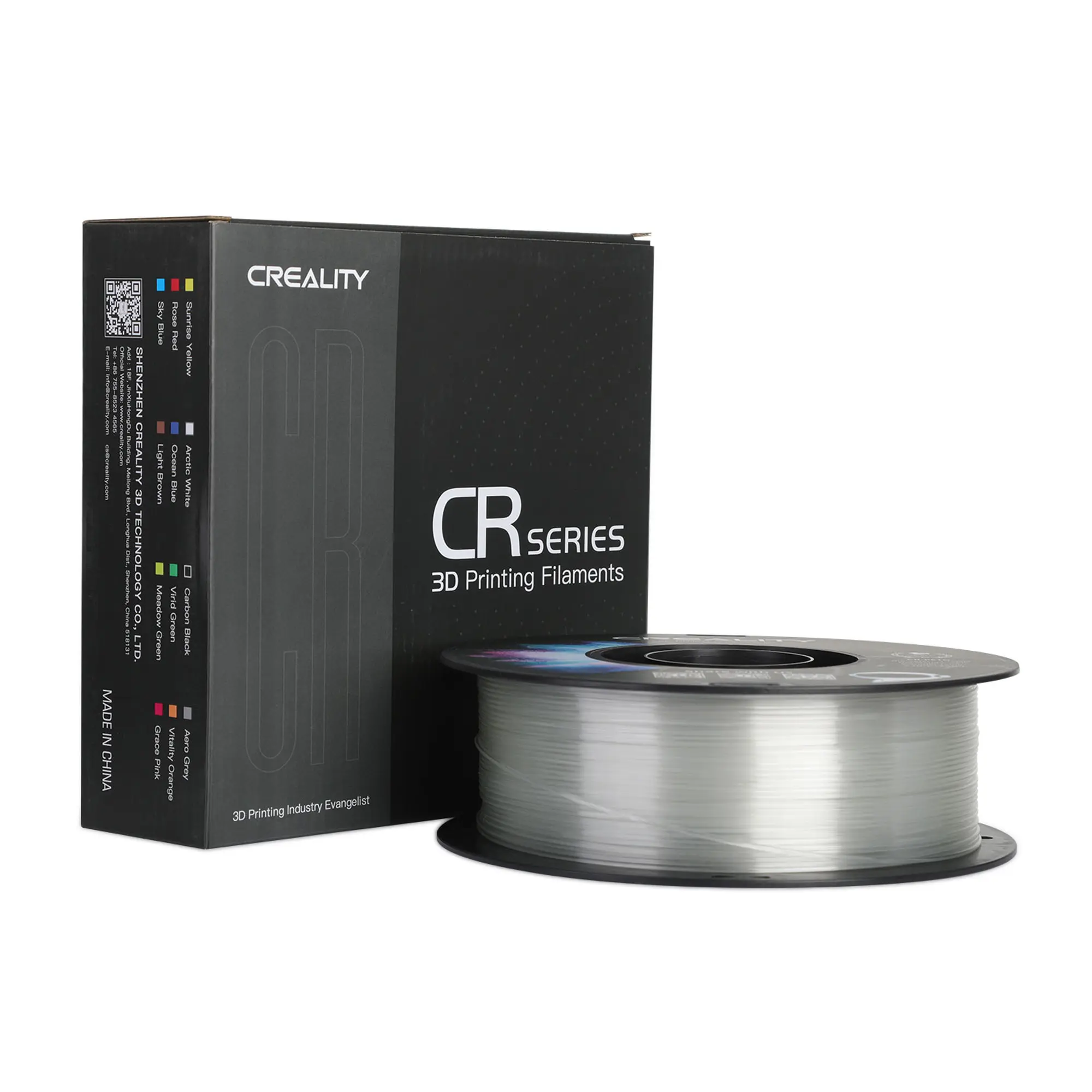 Купить PETG Filament (пластик) для 3D принтера CREALITY 1кг, 1.75мм, прозрачный - фото 5