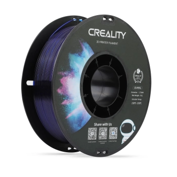 Купить PETG Filament (пластик) для 3D принтера CREALITY 1кг, 1.75мм, прозрачный (синий) - фото 1