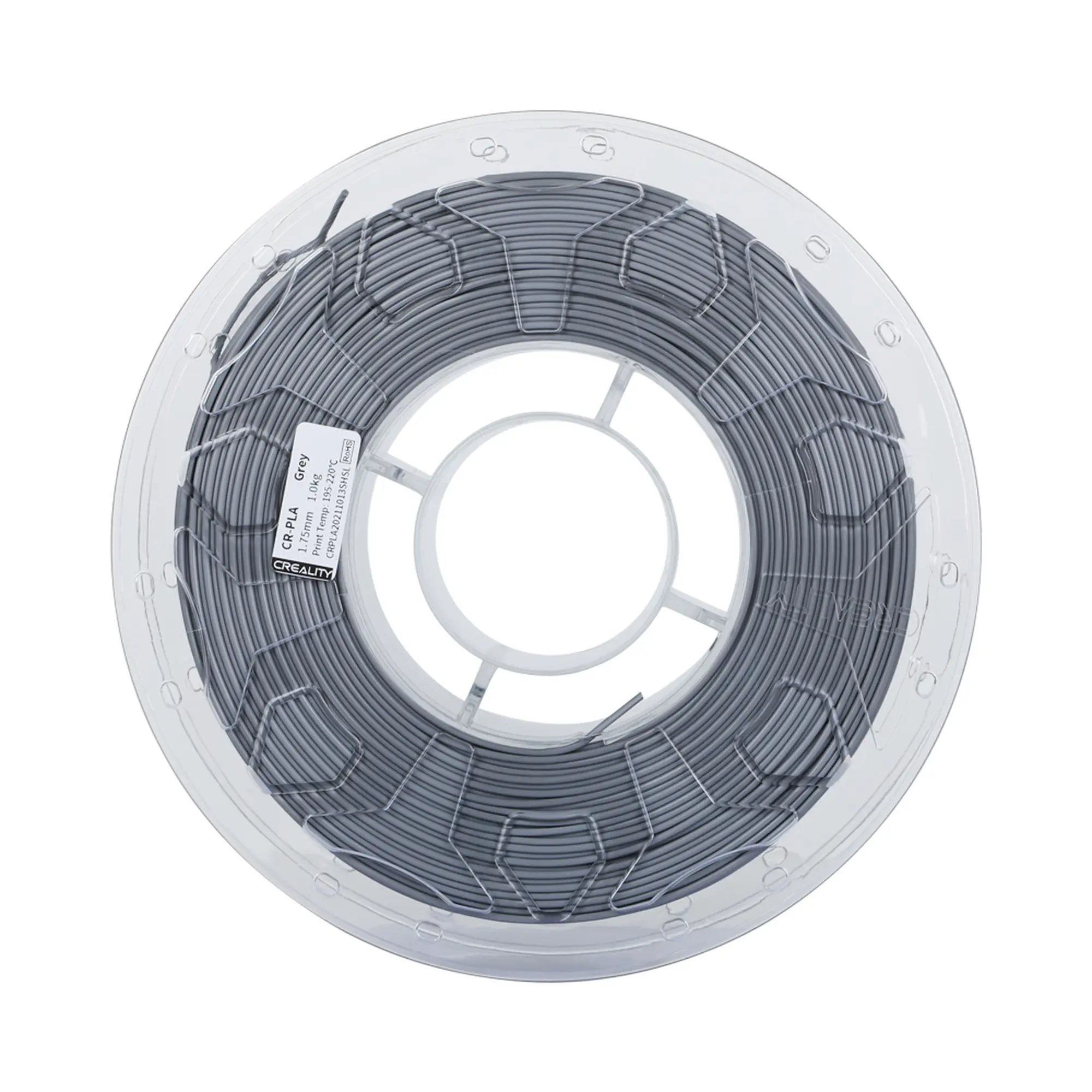 Купить PLA Filament (пластик) для 3D принтера CREALITY 1кг, 1.75мм, серый - фото 2