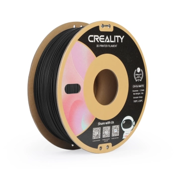 Купить PLA Filament (пластик) для 3D принтера CREALITY матовый 1кг, 1.75мм, черный - фото 1