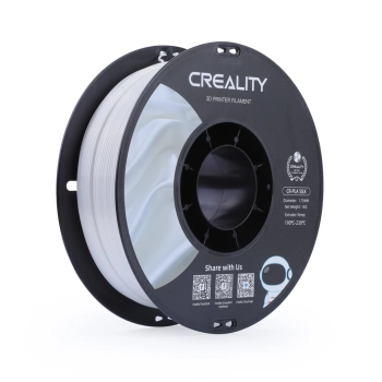 Купити PLA Filament (пластик) для 3D принтера CREALITY шовковий блиск 1кг, 1.75мм, білий - фото 1