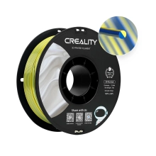 Купити PLA Filament (пластик) для 3D принтера CREALITY шовковий блиск 1кг, 1.75мм, жовто-блакитний - фото 2
