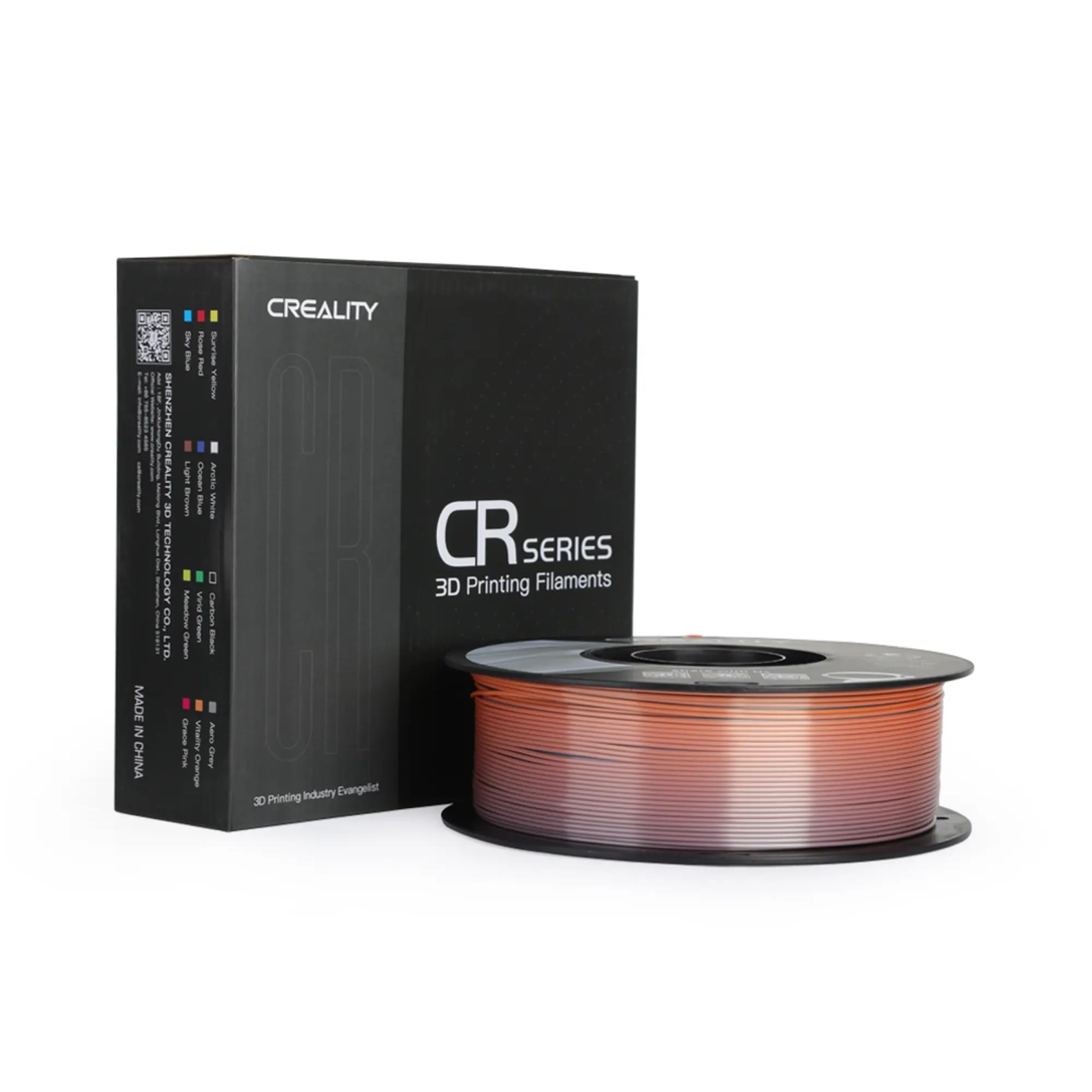 Купить PLA Filament (пластик) для 3D принтера CREALITY шелковый блеск 1кг, 1.75мм, радужный - фото 6