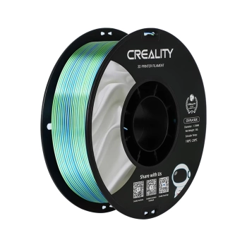 Купить PLA Filament (пластик) для 3D принтера CREALITY шелковый блеск 1кг, 1.75мм, синий - фото 1