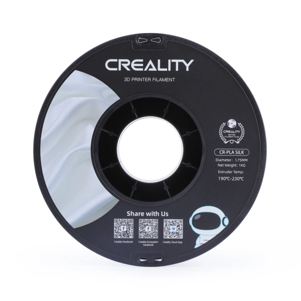 Купить PLA Filament (пластик) для 3D принтера CREALITY шелковый блеск 1кг, 1.75мм, фиолетовый - фото 3