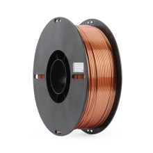 Купити PLA Filament (пластик) для 3D принтера CREALITY шовковий блиск 1кг, 1.75мм, червона мідь - фото 5
