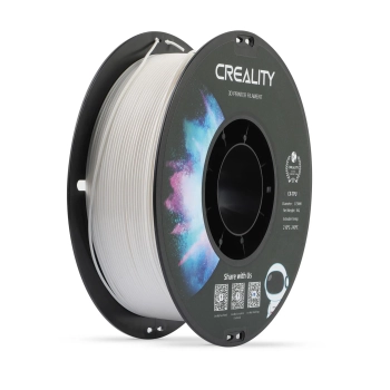 Купить TPU Filament (пластик) для 3D принтера CREALITY 1кг, 1.75мм, белый - фото 1