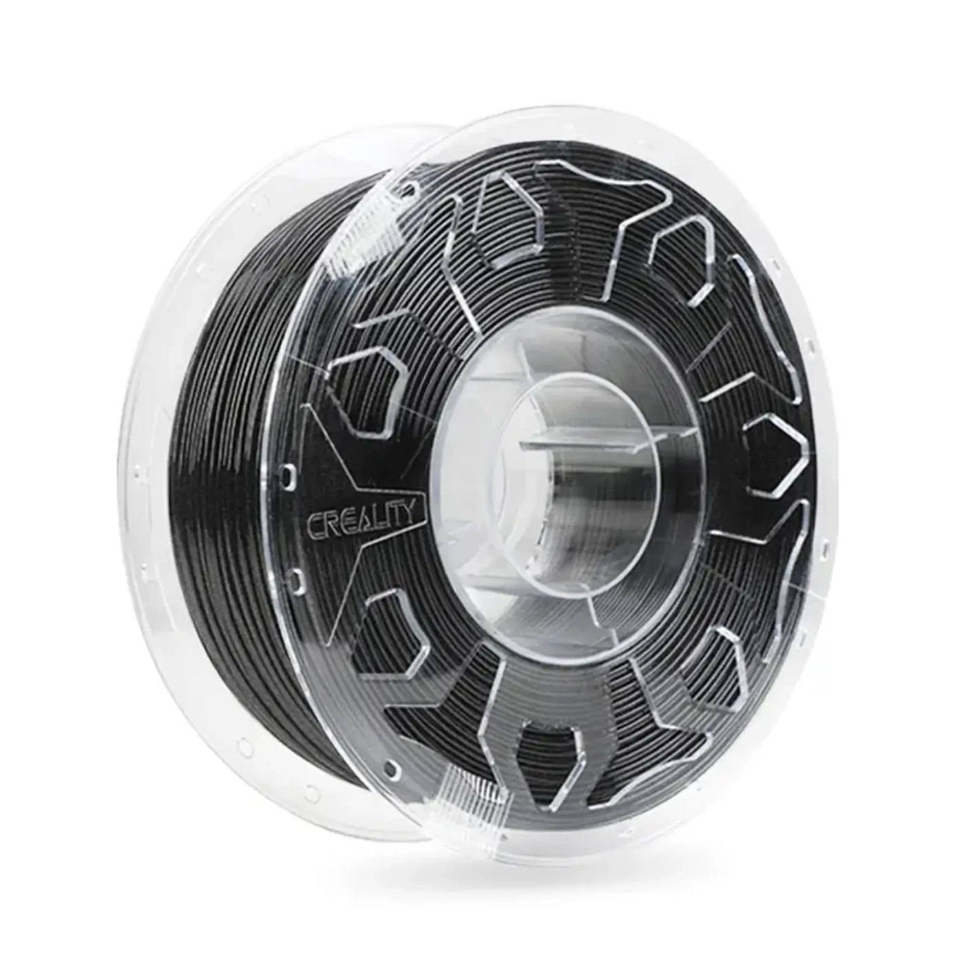 Купить PLA Carbon Filament (пластик) для 3D принтера CREALITY 1кг, 1.75мм, карбоновое волокно (черный) - фото 1