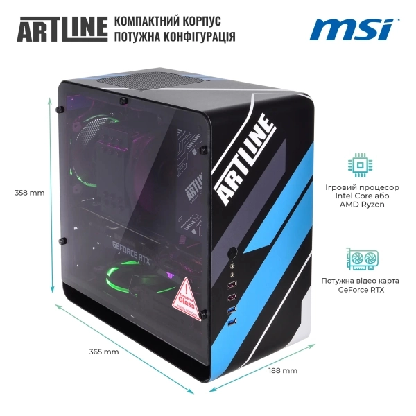 Купити Комп'ютер ARTLINE Overlord DRAGON (DRAGONv91CB) - фото 5