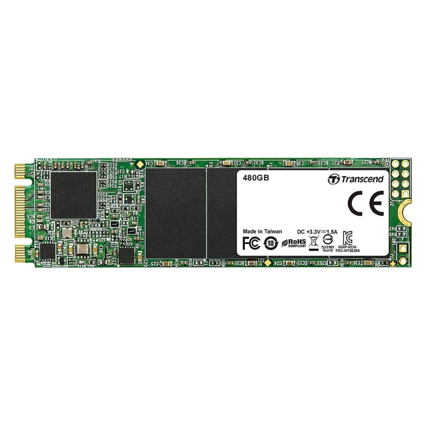 Купить SSD Transcend MTS820S M.2 480 ГБ (TS480GMTS820S) - фото 1