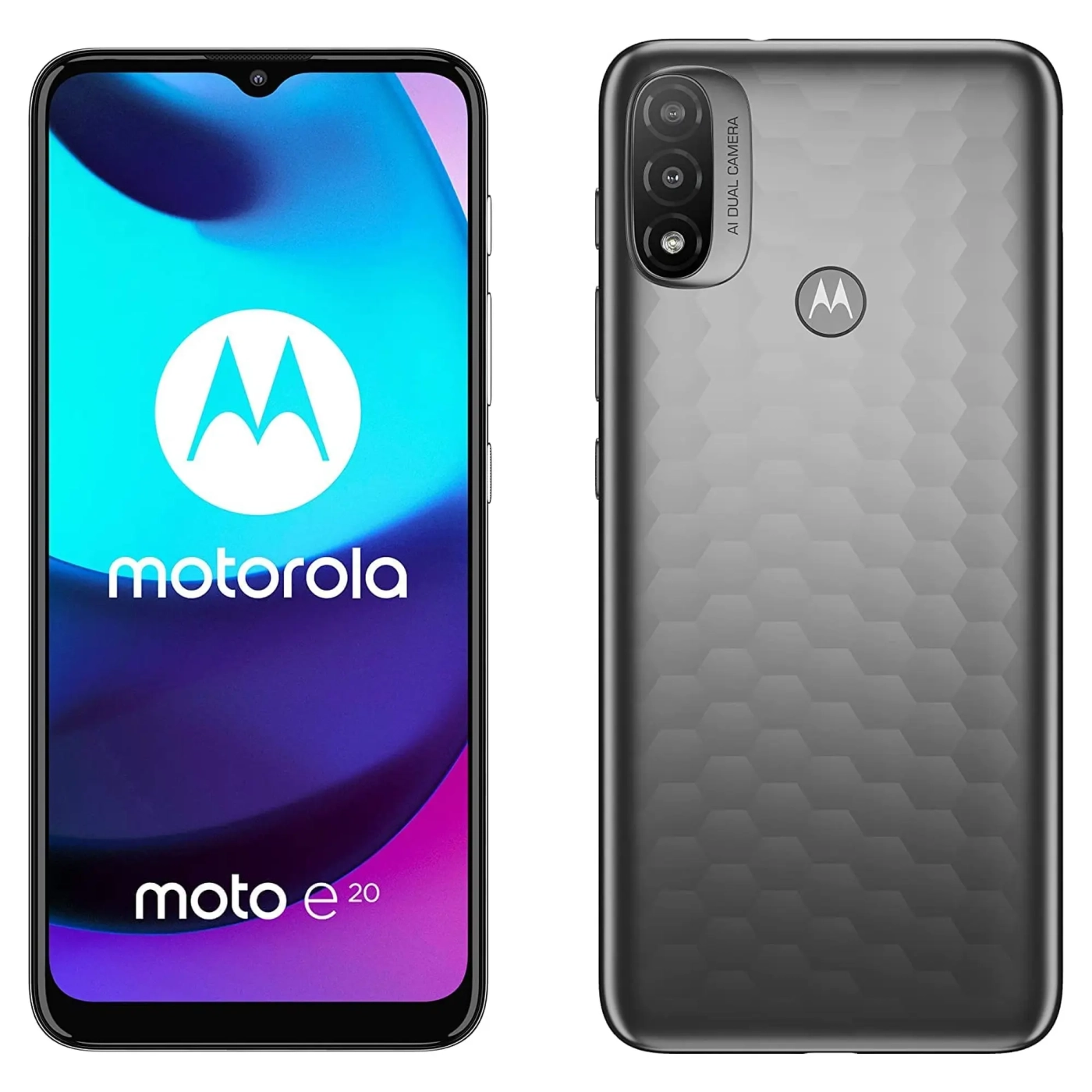 Купить Смартфон Motorola E20 2/32GB Graphite - фото 1
