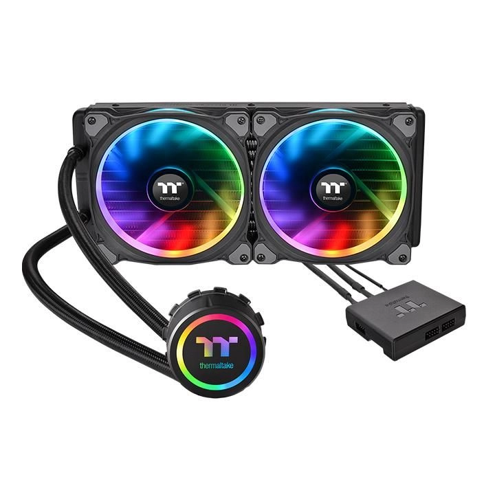 Купить Система жидкостного охлаждения Thermaltake Floe Riing RGB 280 TT Premium Edition (CL-W167-PL14SW-A) - фото 1