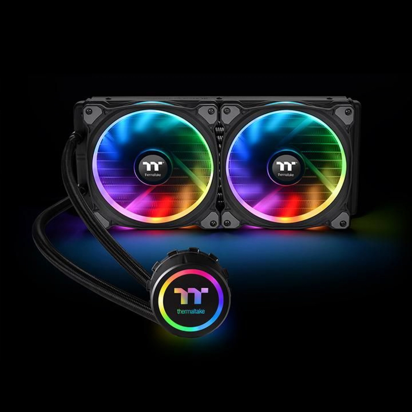 Купить Система жидкостного охлаждения Thermaltake Floe Riing RGB 280 TT Premium Edition (CL-W167-PL14SW-A) - фото 2