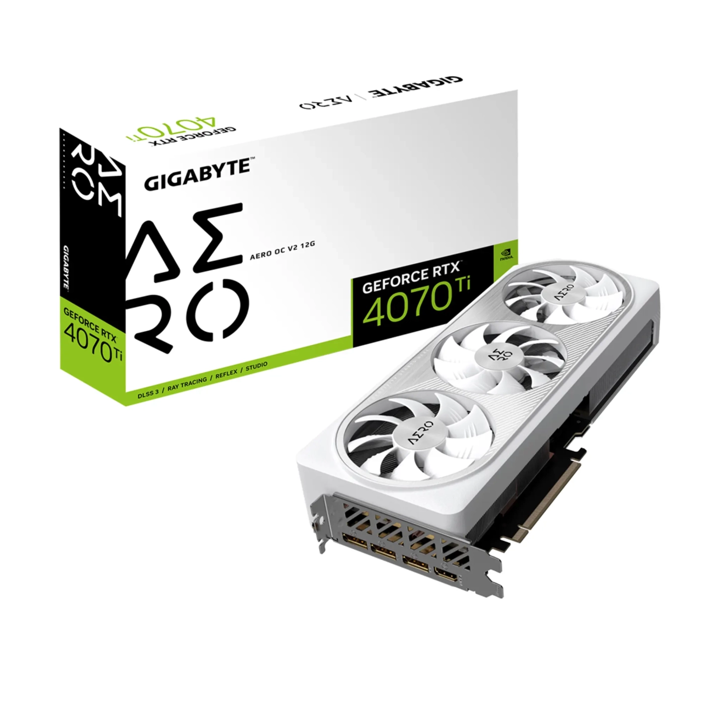 Купить Видеокарта GIGABYTE GeForce RTX 4070 Ti AERO OC V2 12G - фото 8