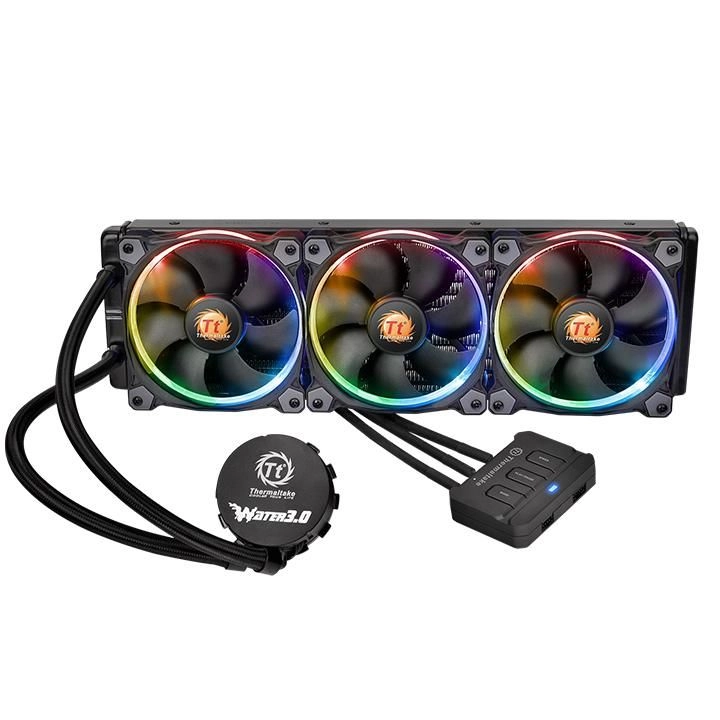Купить Система жидкостного охлаждения Thermaltake Water 3.0 Riing RGB 360 (CL-W108-PL12SW-A) - фото 1