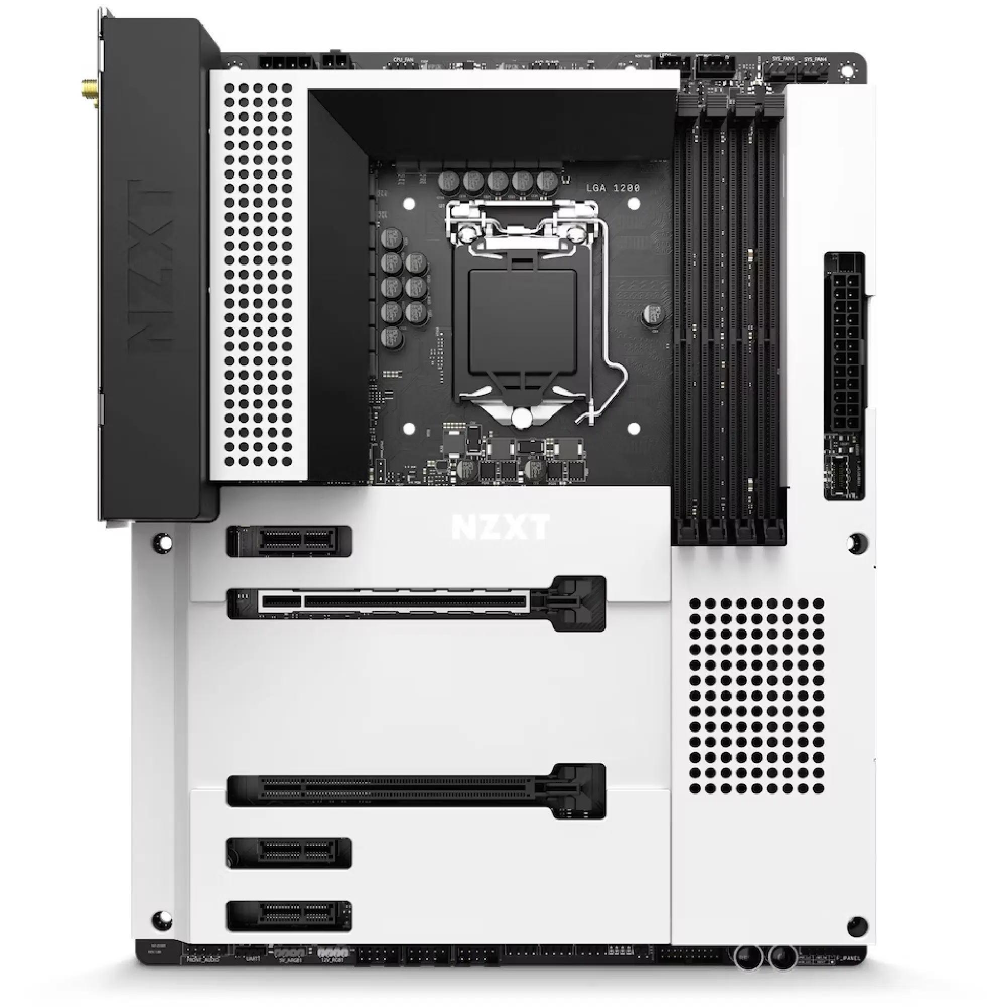 Купить Материнская плата NZXT N7 Z590 Matte White - фото 2