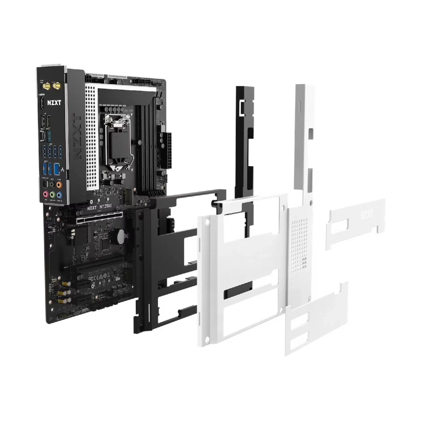 Купить Материнская плата NZXT N7 Z590 Matte White - фото 4