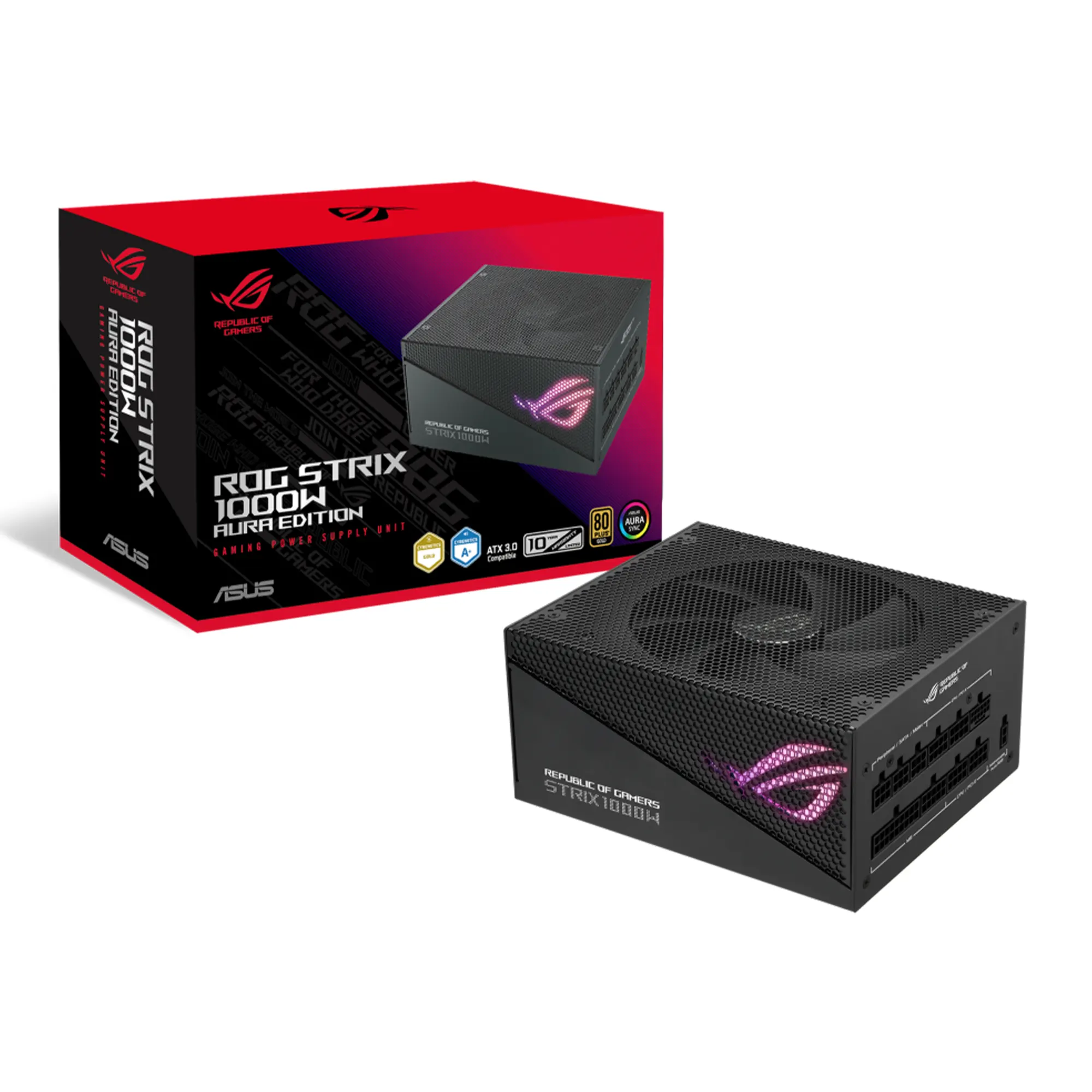 Купити Блок живлення ASUS ROG STRIX 1000W 80+ Gold (ROG-STRIX-1000G-AURA) - фото 11