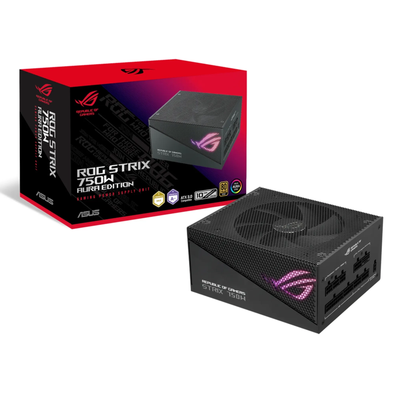 Купить Блок питания ASUS ROG STRIX 750W 80+ Gold (ROG-STRIX-750G-AURA) - фото 11
