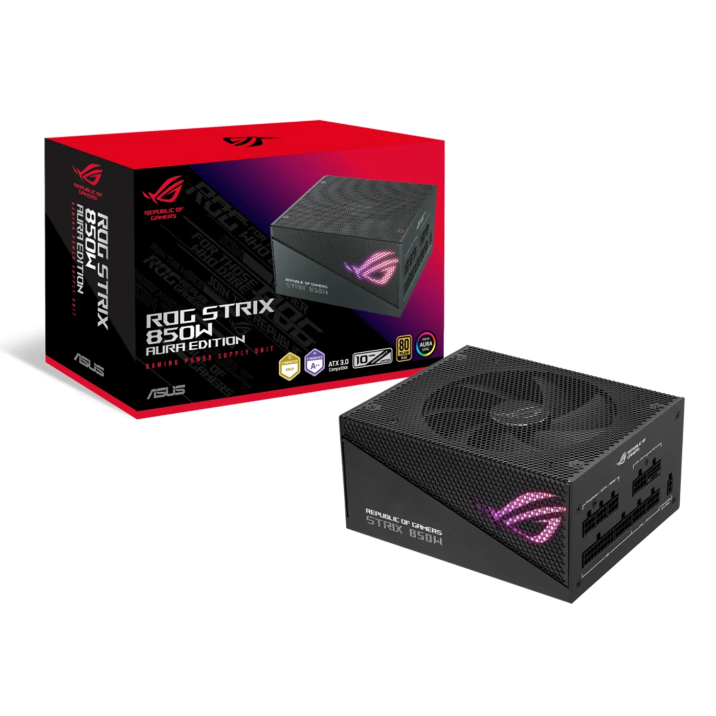 Купить Блок питания ASUS ROG STRIX 850W 80+ Gold (ROG-STRIX-850G-AURA) - фото 11