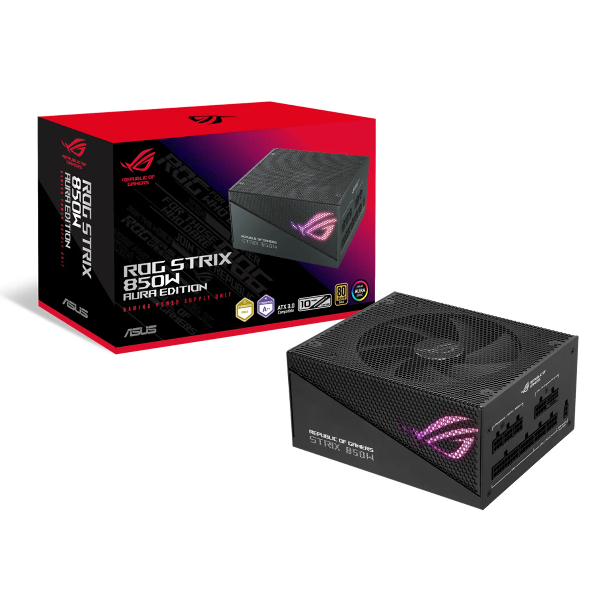 Купить Блок питания ASUS ROG STRIX 850W 80+ Gold (ROG-STRIX-850G-AURA) - фото 11