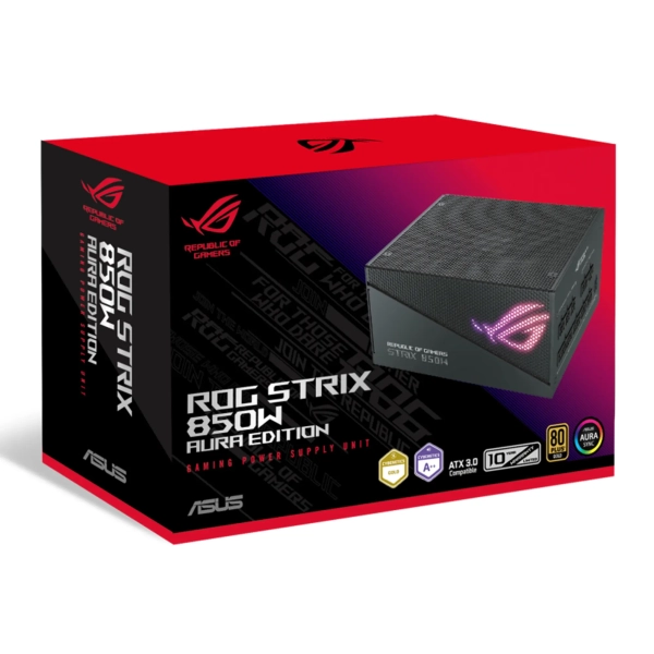 Купить Блок питания ASUS ROG STRIX 850W 80+ Gold (ROG-STRIX-850G-AURA) - фото 12