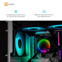 Купить СВО EKWB EK-Nucleus AIO CR240 Lux D-RGB - Black - фото 3