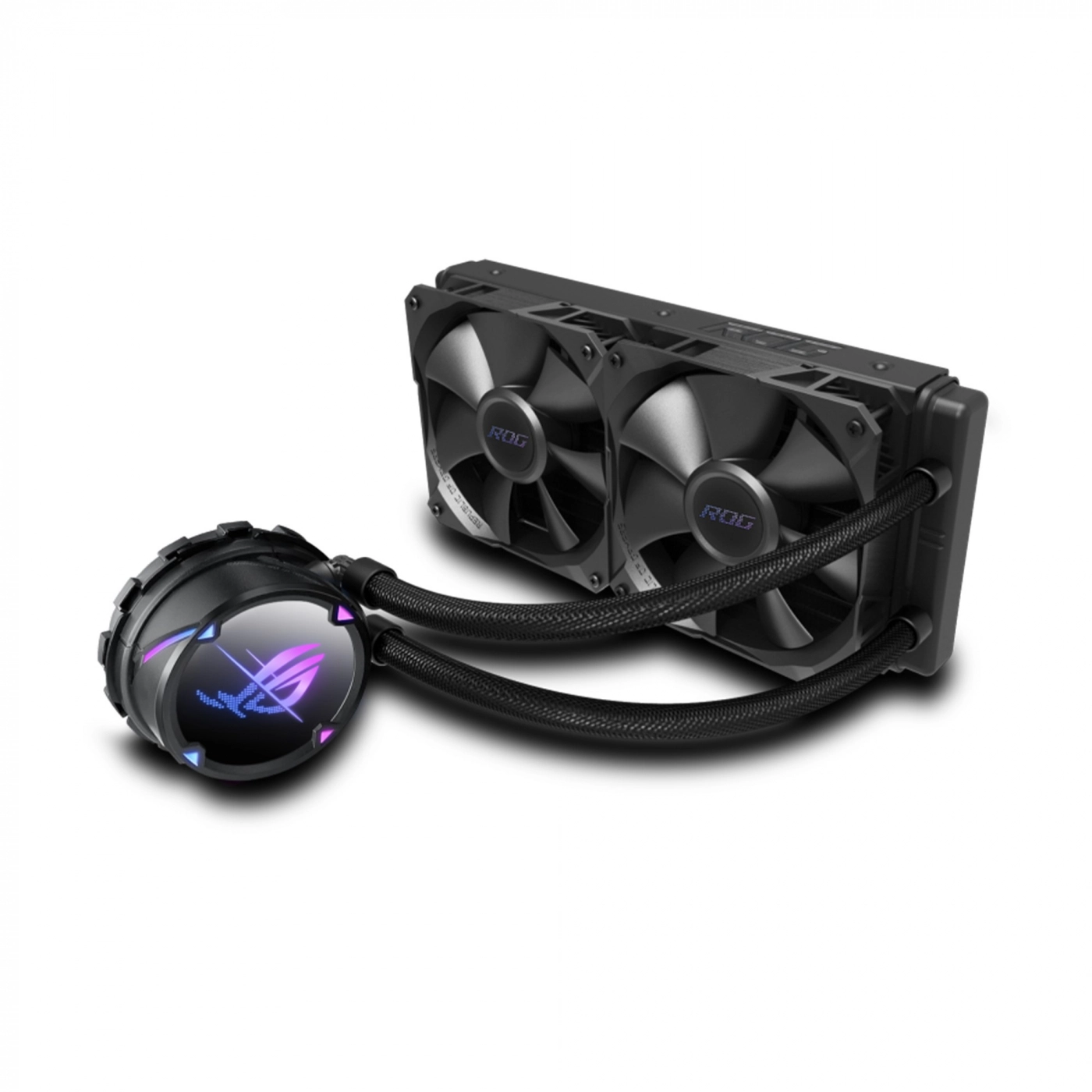 Купить Система жидкостного охлаждения ASUS ROG-STRIX-LC-II-240 Intel LGA 1700, 1200, 115x, 2011, 2011-3, 2066 AMD AM4, TR4 - фото 1
