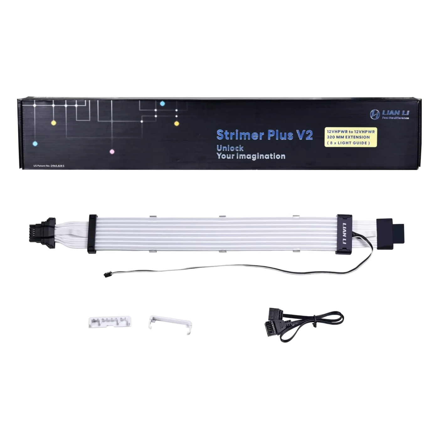 Купить Кабель для ПК LIAN LI Strimer plus V2 (12+4 pin to 12+4pin) Extension cable - фото 6