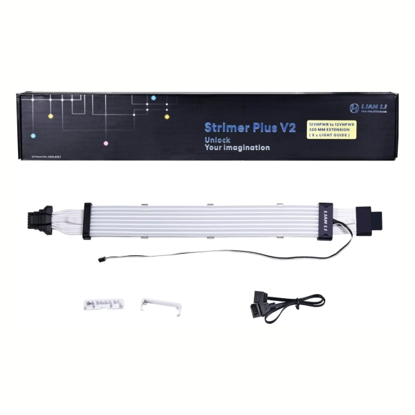 Купить Кабель для ПК LIAN LI Strimer plus V2 (12+4 pin to 12+4pin) Extension cable - фото 6