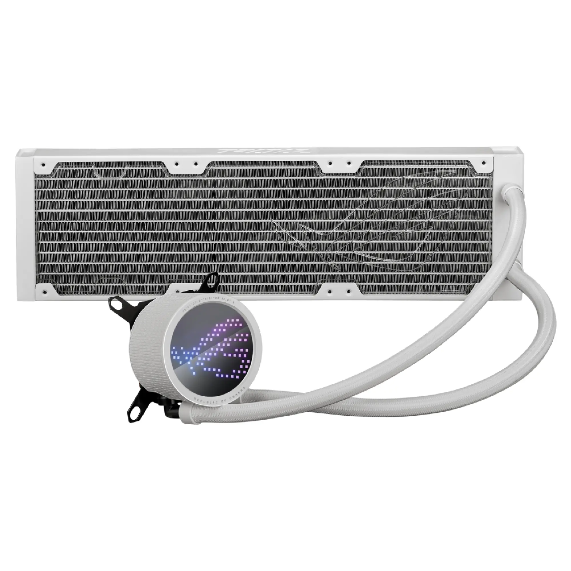 Купить Система жидкостного охлаждения ASUS ROG RYUO III 360 ARGB WHITE EDITION - фото 9
