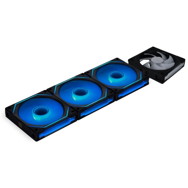 Купити Вентилятор Lian Li Uni Fan SL-Infinity SLIN120 Triple Pack Black - фото 4
