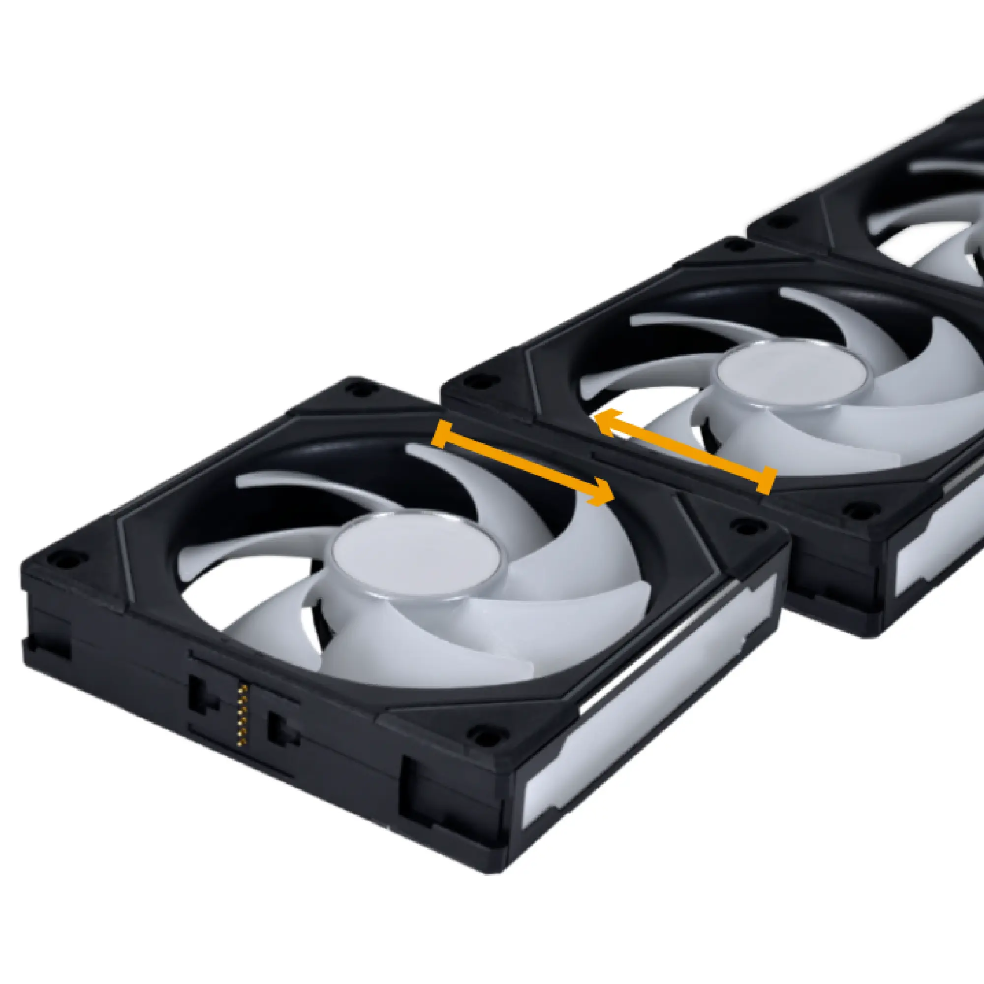 Купити Вентилятор Lian Li Uni Fan SL-Infinity SLIN120 Triple Pack Black - фото 5