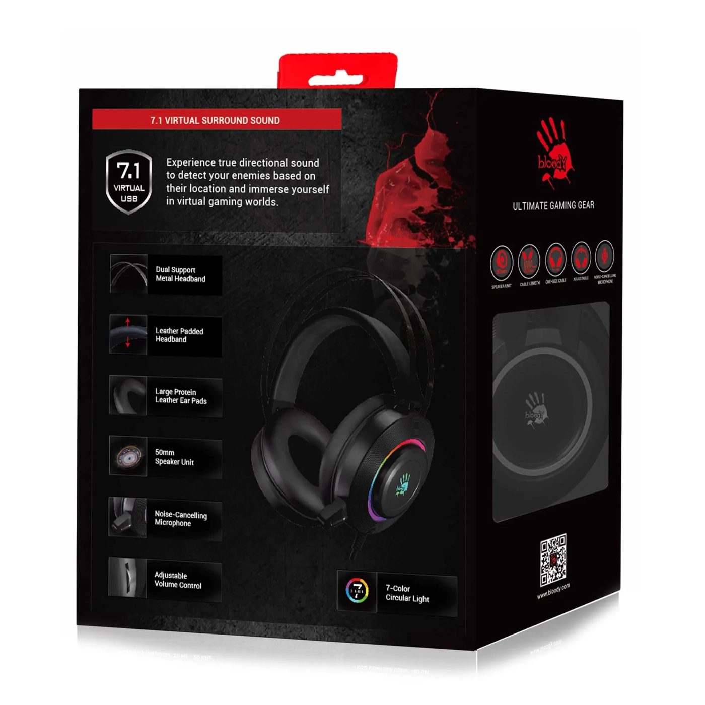 Купить Наушники A4Tech Bloody G521 Black - фото 5