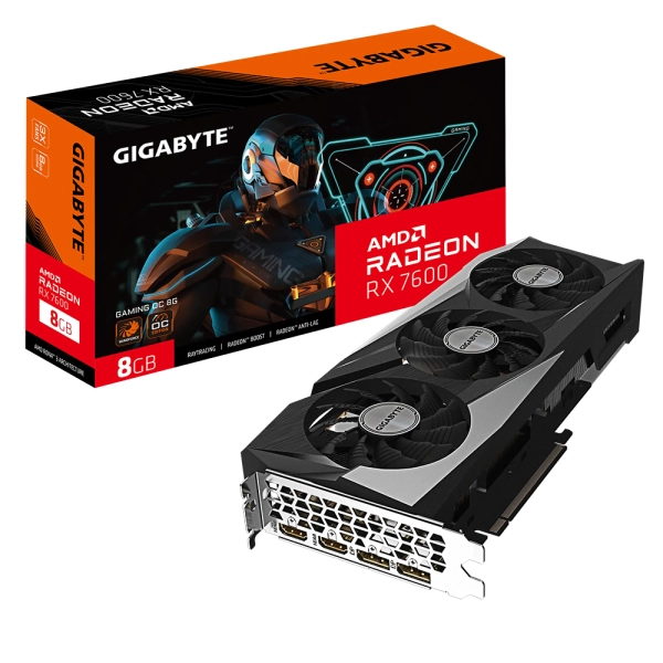 Купить Видеокарта GIGABYTE Radeon RX 7600 GAMING OC 8G - фото 8