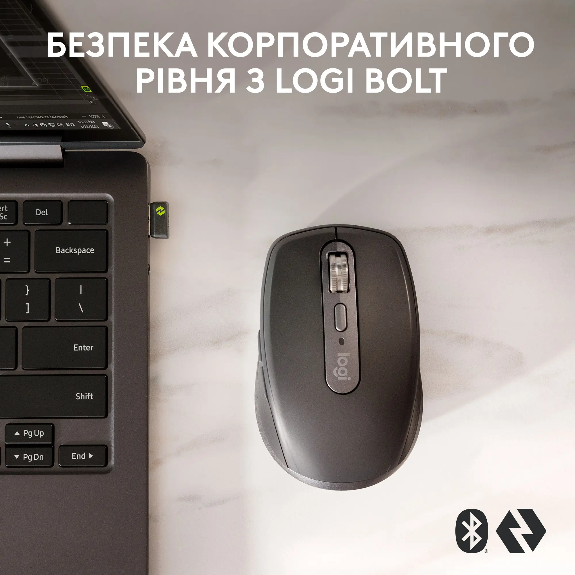 Купить Мышь Logitech MX Anywhere 3S Graphite - фото 2