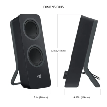 Купити Акустична система Logitech Z207 Black - фото 4