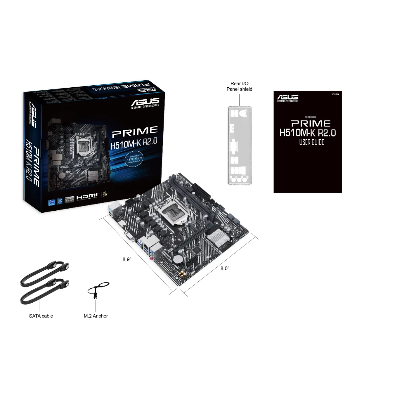 Купить Материнская плата ASUS PRIME H510M-K R2.0 - фото 7