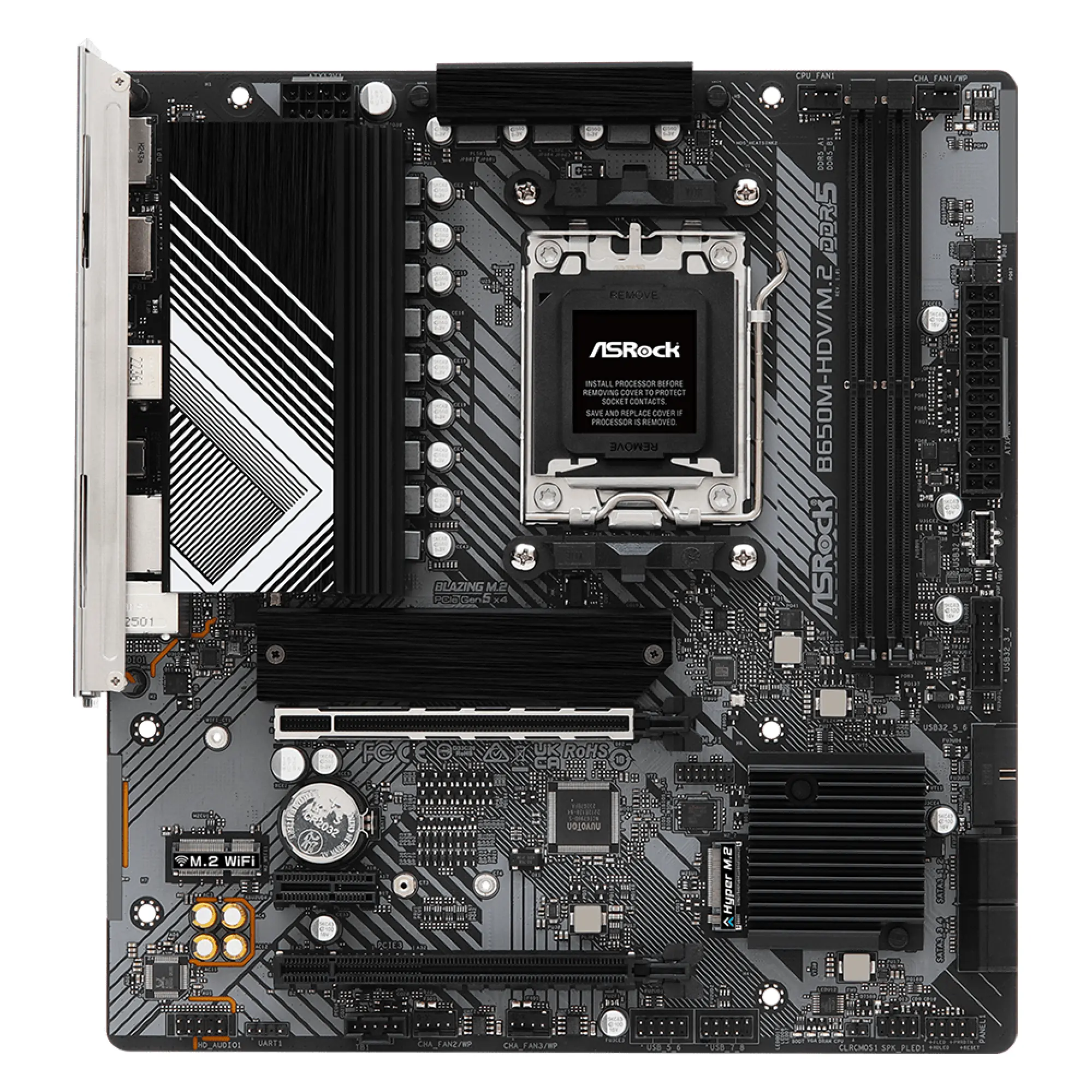 ASRock B650M-HDV マザーボード Ryzen AM5 mATX gallery_1687963343105555_0.webp