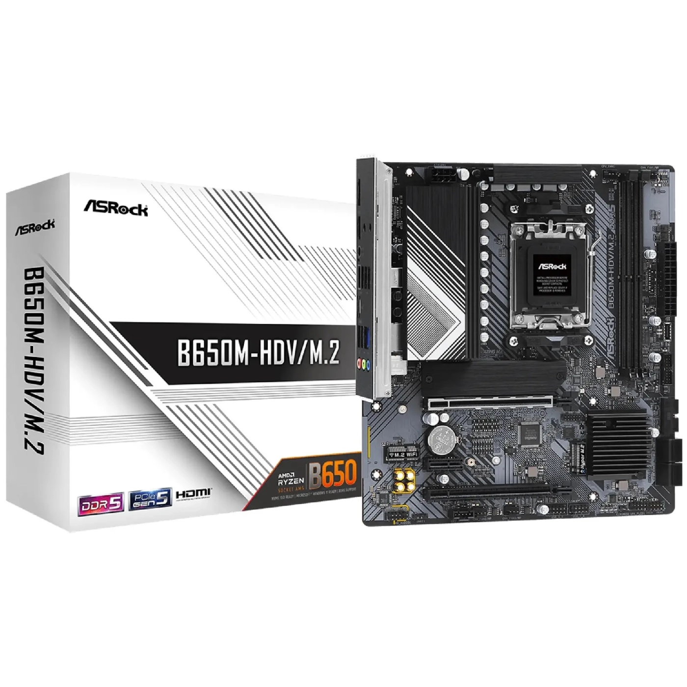 Купить Материнская плата ASrock B650M-HDV/M.2 - фото 1