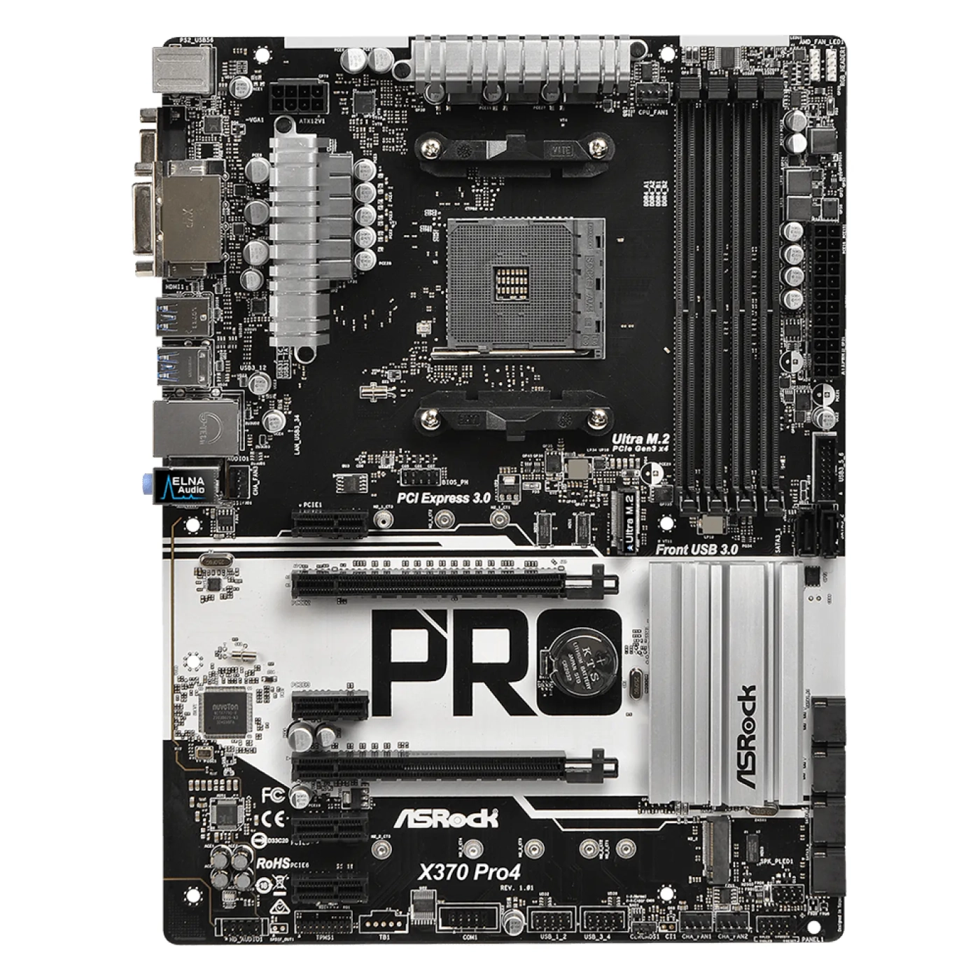 Купити Материнська плата ASrock X370 Pro4 - фото 1