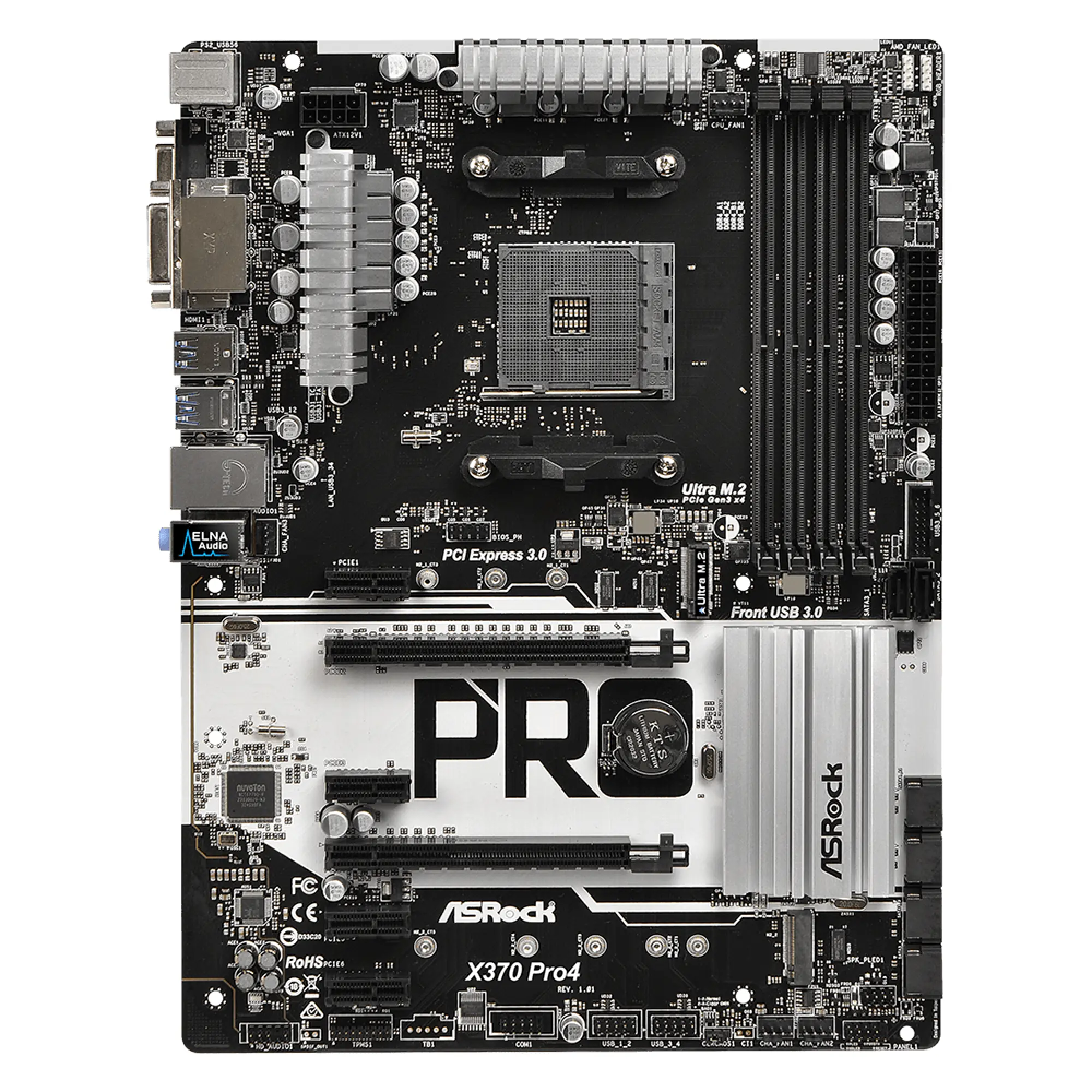 Купити Материнська плата ASrock X370 Pro4 - фото 1