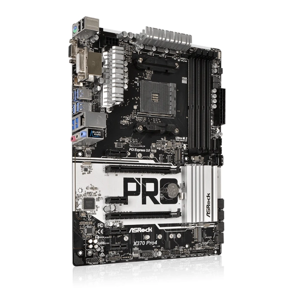 Купити Материнська плата ASrock X370 Pro4 - фото 2