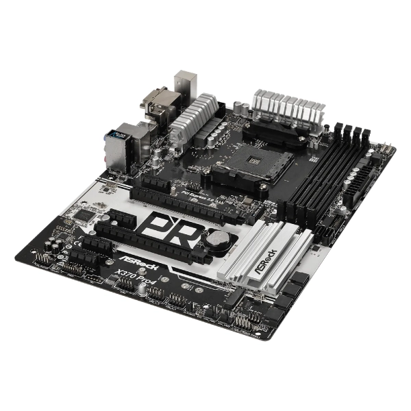 Купити Материнська плата ASrock X370 Pro4 - фото 3